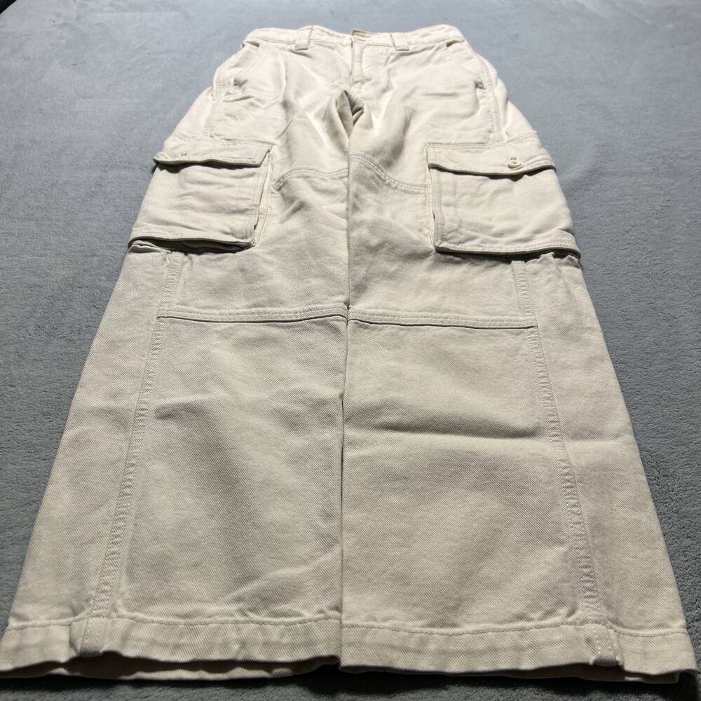 Y2K 2000s Loose Baggy Cargo Pants Womens 00 26x28 Hamilton Wide Leg TNA Aritzia